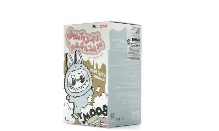 Pop Mart Labubu The Monsters Exciting Macaron Vinyl Plush Pendant Single Blind Box