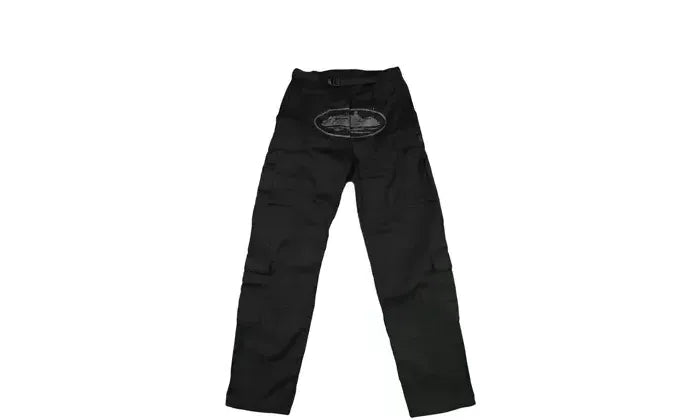 Corteiz Guerillaz Cargos Triple Black