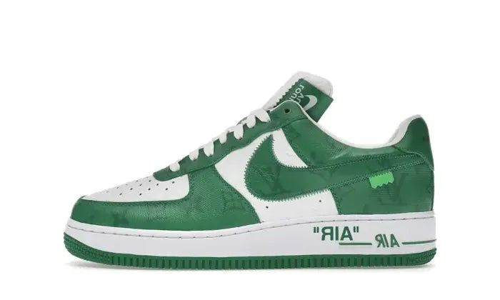 Louis Vuitton Nike Air Force 1 Low By Virgil Abloh White Green