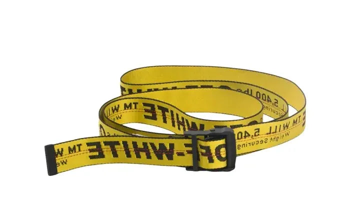 OFF-WHITE Industrial Belt Yellow/Black