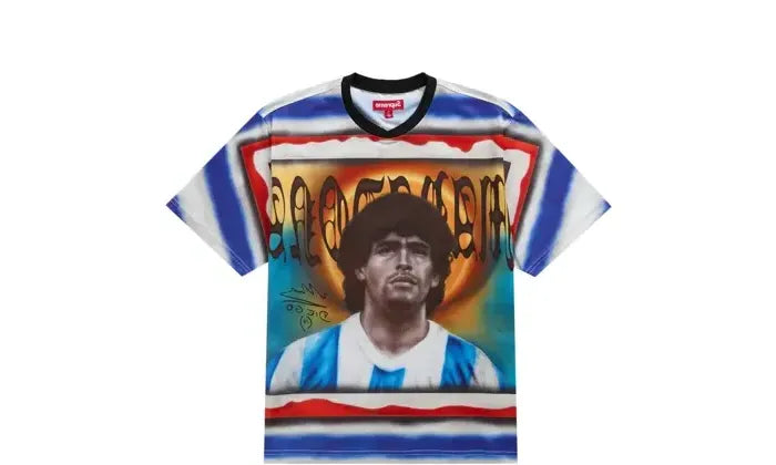 Supreme Maradona Soccer Jersey Multicolor – Hypedfam