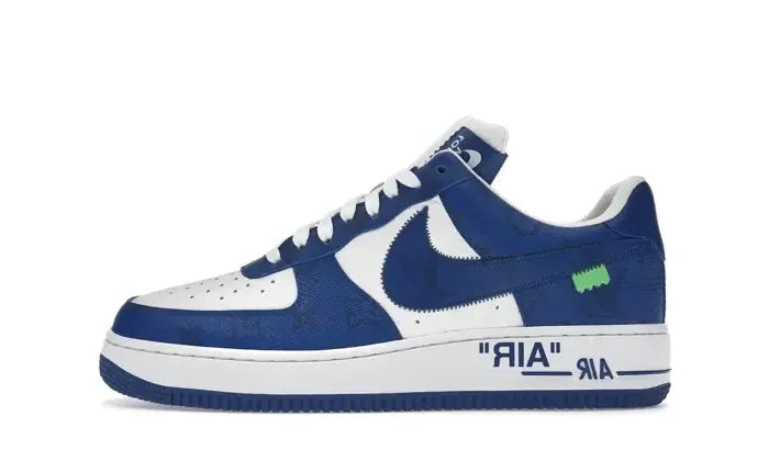 Louis Vuitton Nike Air Force 1 Low By Virgil Abloh White Royal