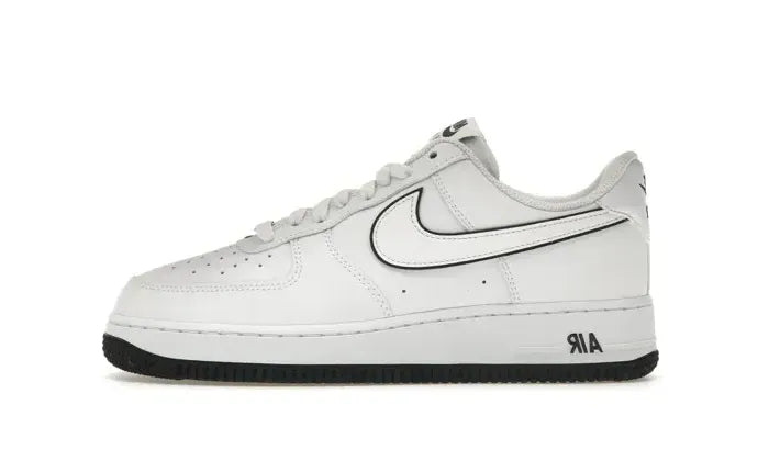Nike Air Force 1 '07 Low White Black Outline Swoosh