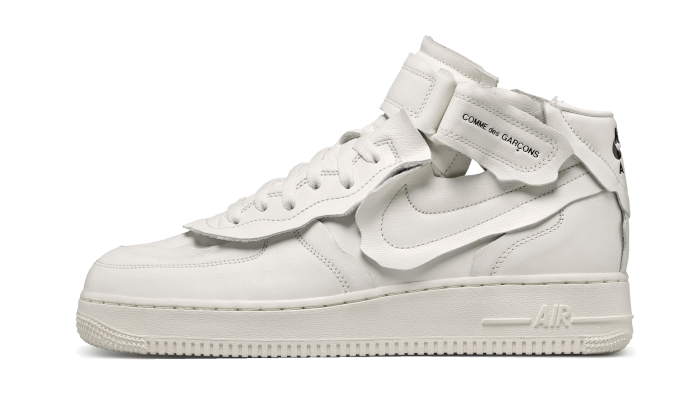 Nike Air Force 1 Mid Comme des Garcons White