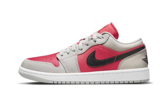 Air Jordan 1 Retro Low Light Iron Ore Siren Red