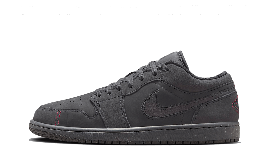 Air Jordan 1 Low SE Craft Dark Smoke Gray Varsity Red