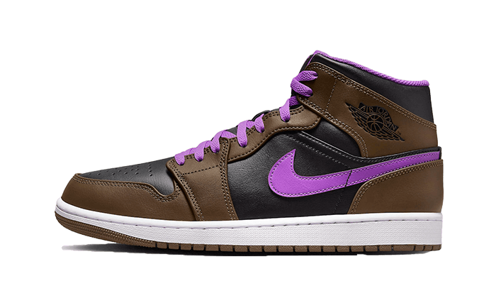 Air Jordan 1 Mid Purple Mocha