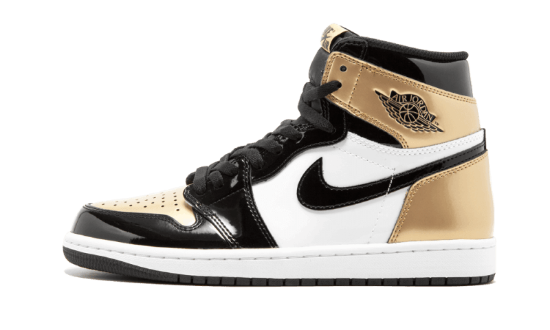 Air Jordan 1 Retro High NRG Patent Gold Toe