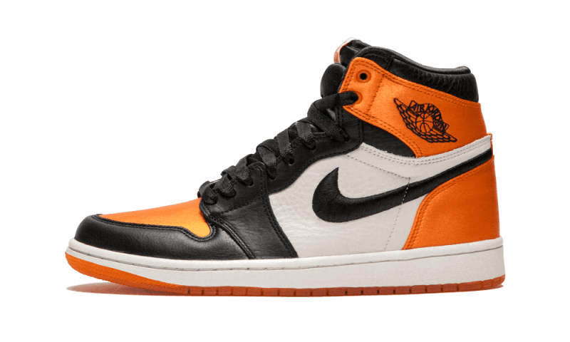 Shattered Backboard Jordan Low Naranja Con Negro La Impactante