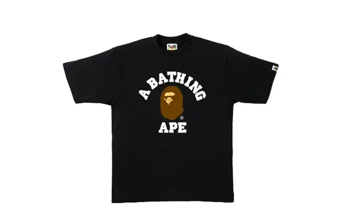 BAPE College Tee Black