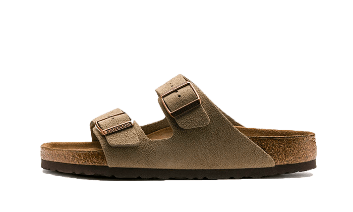 Birkenstock Arizona Soft Footbed Suede Taupe