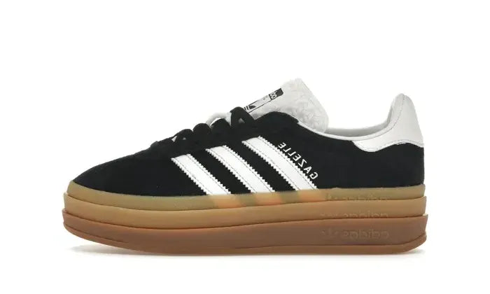 Adidas Gazelle Bold Black White Gum