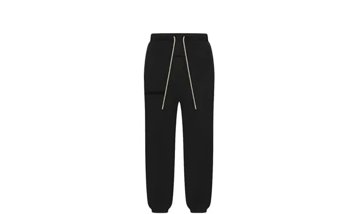 Fear of God Essentials Cream Drawstring Sweatpant Jet Black