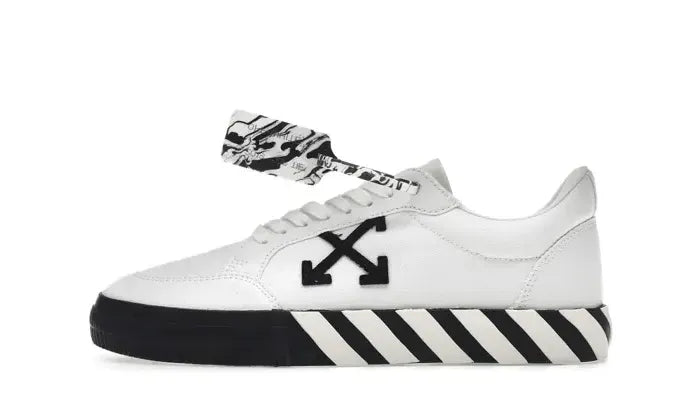 OFF-WHITE Vulcanized Low Canvas White Black