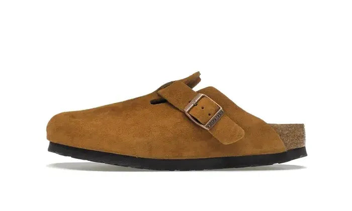 Birkenstock Boston Soft Footbed Suede Mink