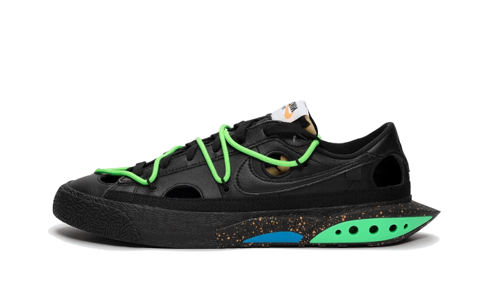 Nike Blazer Low Off-White Black Electro Green