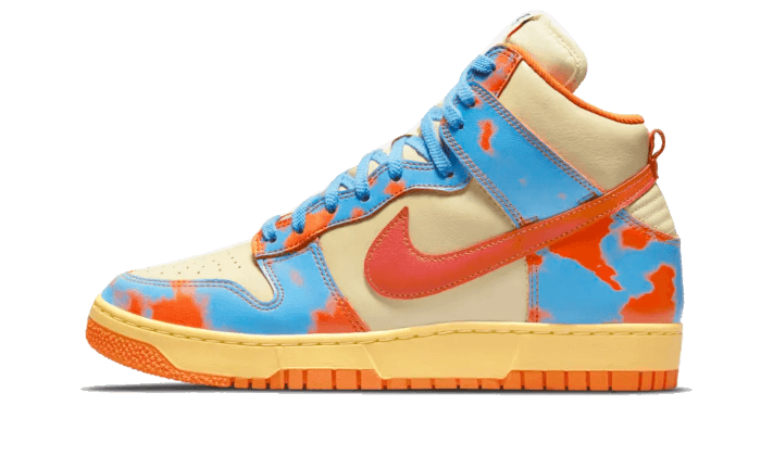 Nike Dunk High 1985 SP Orange Acid Wash