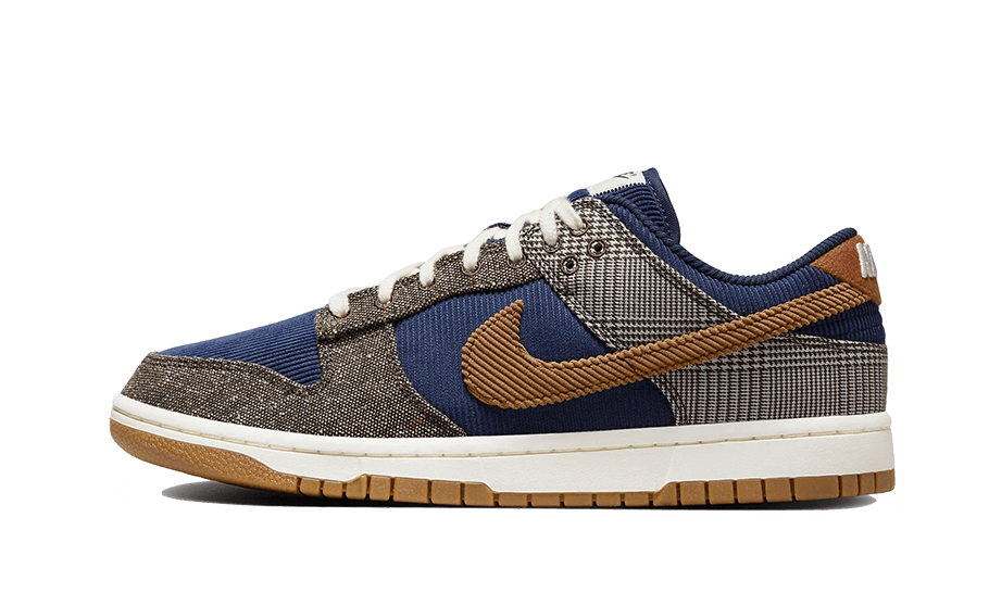 Nike Dunk Low Tweed Midnight Navy Corduroy