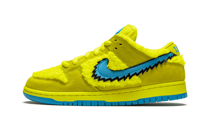 Nike SB Dunk Low Grateful Dead Bears Opti Yellow