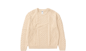 Nike Life Cable Knit Sweater Rattan