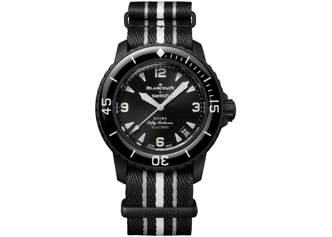 Blancpain x Swatch Scuba Fifty Fathoms Ocean of Storms