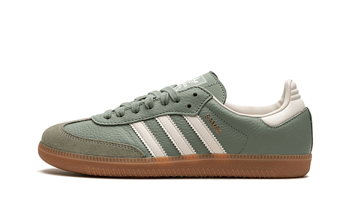 Adidas Samba OG Silver Green Hypedfam Adidas Samba OG Silver Green Hypedfam