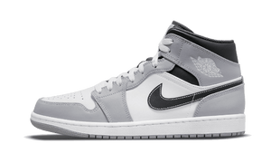 Air Jordan 1 Mid Light Smoke Grey Anthracite - 554724-078
