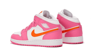 Air Jordan 1 Mid Pinksicle Safety Orange