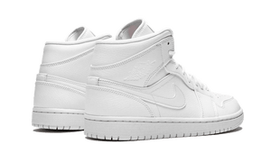 Air Jordan 1 Mid Triple White - 554725-130