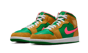 Air Jordan 1 Mid Wheat Watermelon