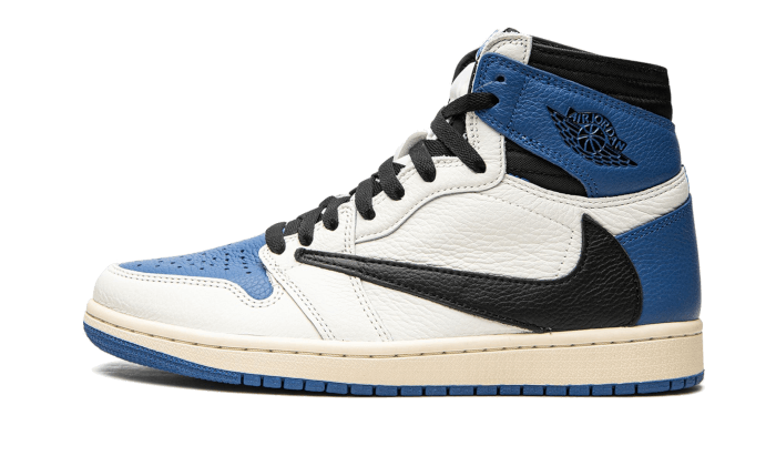 Air Jordan 1 Retro High OG SP Travis Scott Fragment Military Blue - DH...