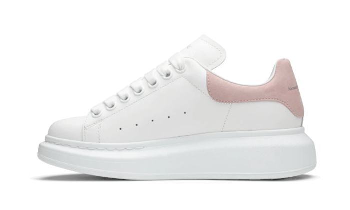 Alexander Mcqueen Oversized White Pink Hypedfam