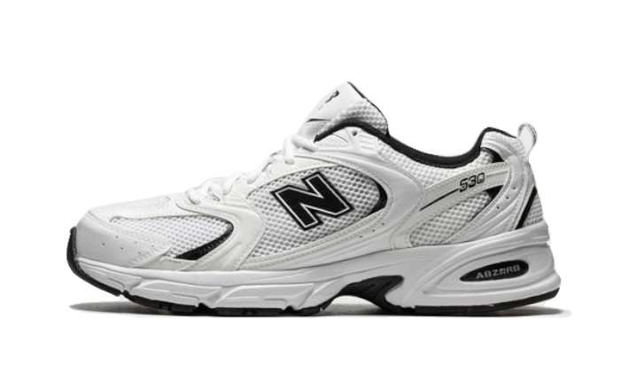 New Balance 530 White Black Details Hypedfam