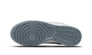 Dunk Low White Blue Airbrush