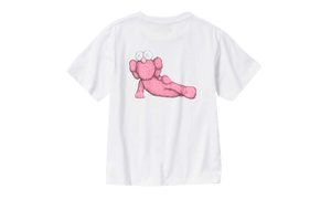 Uniqlo T-Shirt KAWS Pink Graphic