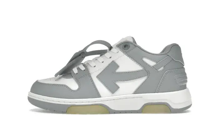 OFF-WHITE Out Of Office "OOO" Low Tops Gray White