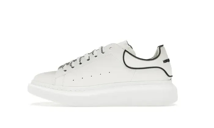 Alexander McQueen Oversized White Black Trim