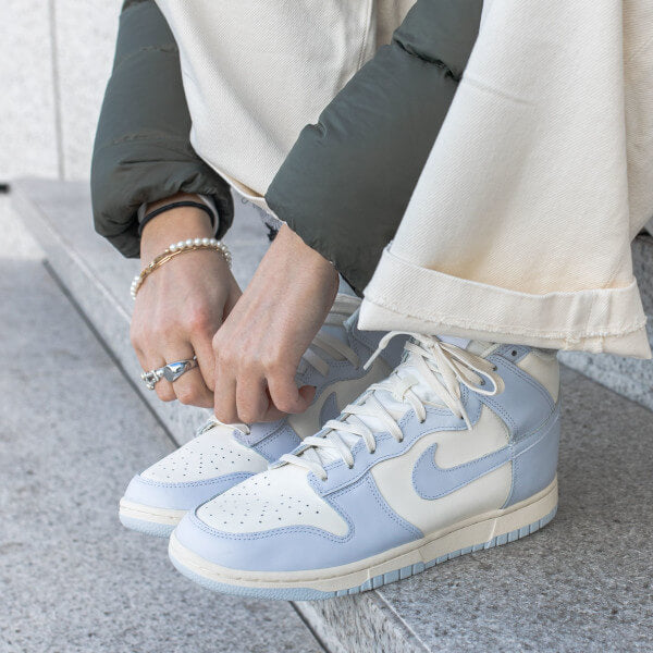 Nike Dunk High Sail Football Gray – Hypedfam1