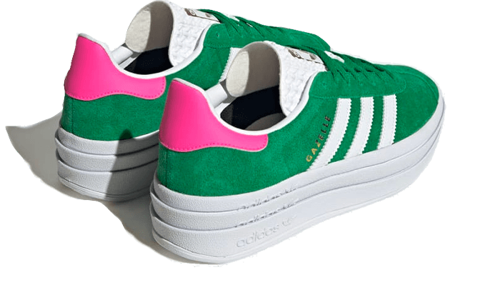 Adidas Gazelle Bold Green Lucid Pink Hypedfam Adidas Gazelle Bold Green Lucid Pink Hypedfam
