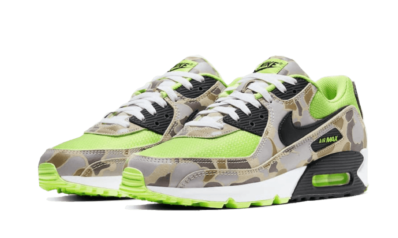 nike green camo air max 90