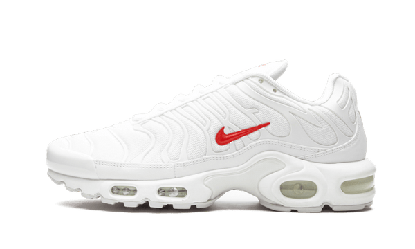 white supreme nike air max plus