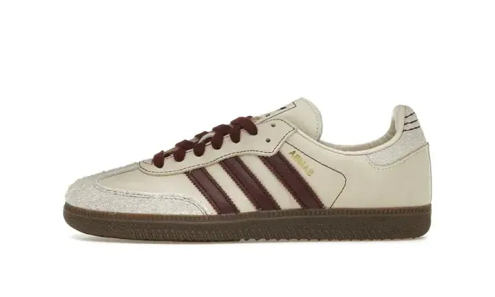 Adidas Samba OG Wonder White Maroon