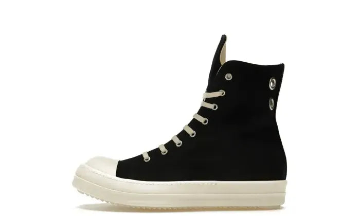 Rick Owens DRKSHDW High Top Black Milk