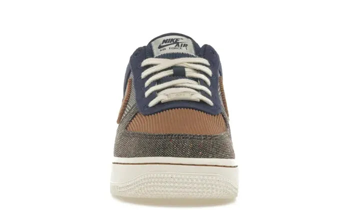 Nike Air Force Low '07 PRM Tweed Midnight Navy Corduroy – Hypedfam