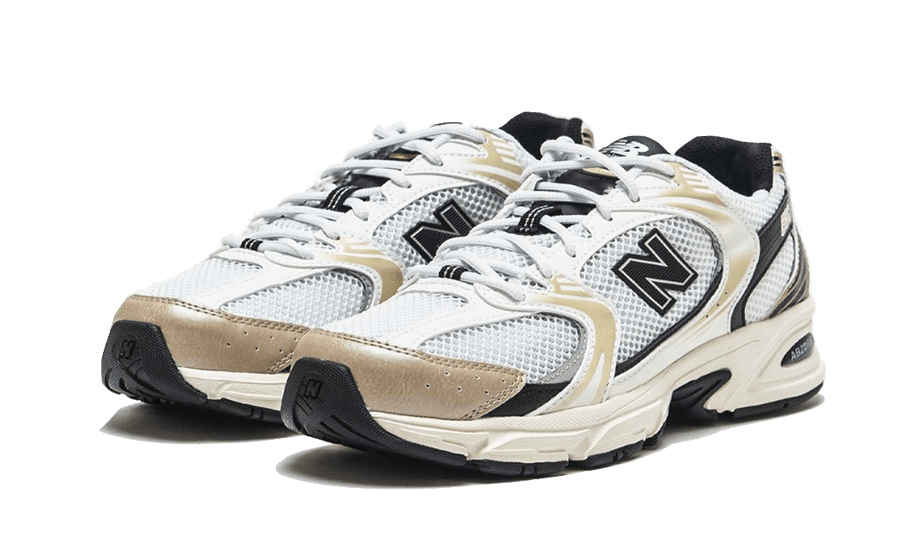 new balance 530 white light gold