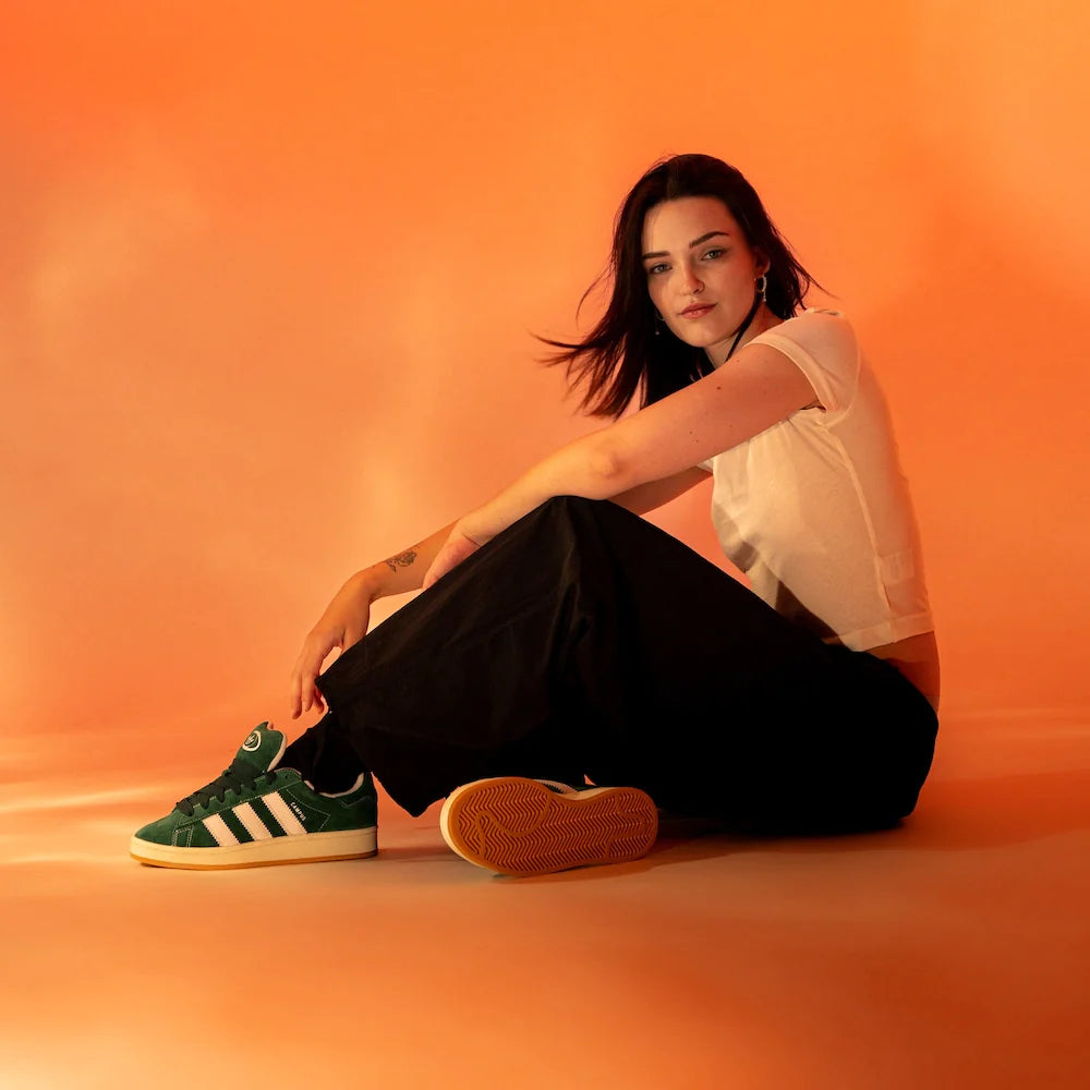 Adidas originals dark deals green