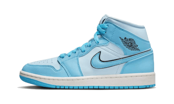 Blue store ice jordans