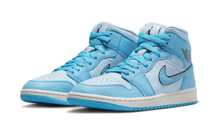 Nike air jordan 1 mid sales ice blue