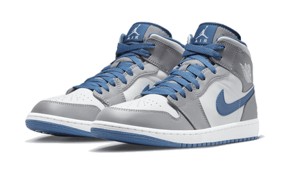 Air Jordan 1 Mid True Blue Hypedfam