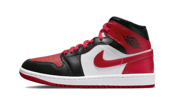 Air Jordan Mid White Bred Toe – Hypedfam